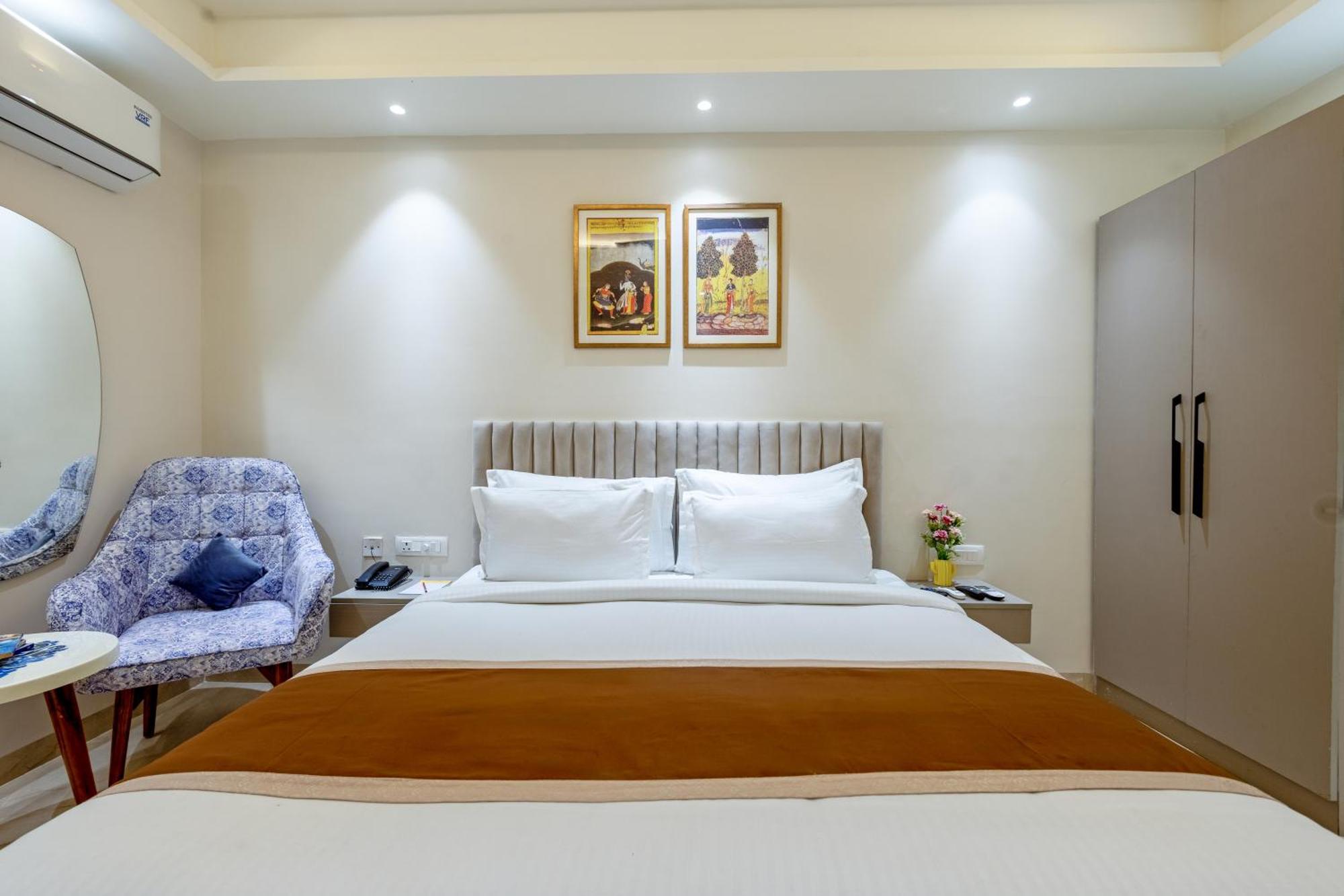 Hotel Ginger Palace Delhi Airport Yeni Delhi Dış mekan fotoğraf