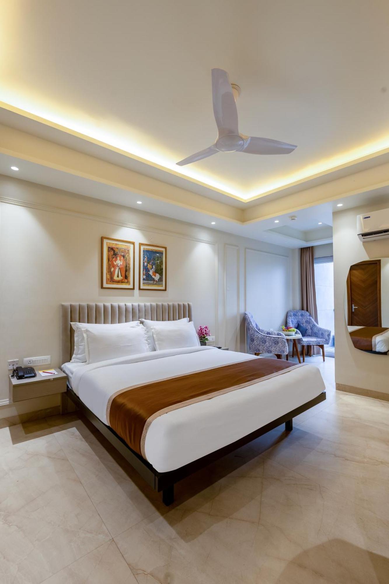 Hotel Ginger Palace Delhi Airport Yeni Delhi Dış mekan fotoğraf