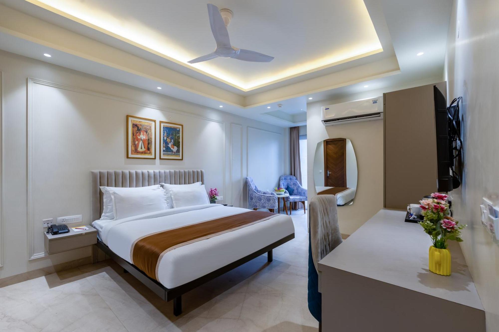 Hotel Ginger Palace Delhi Airport Yeni Delhi Dış mekan fotoğraf