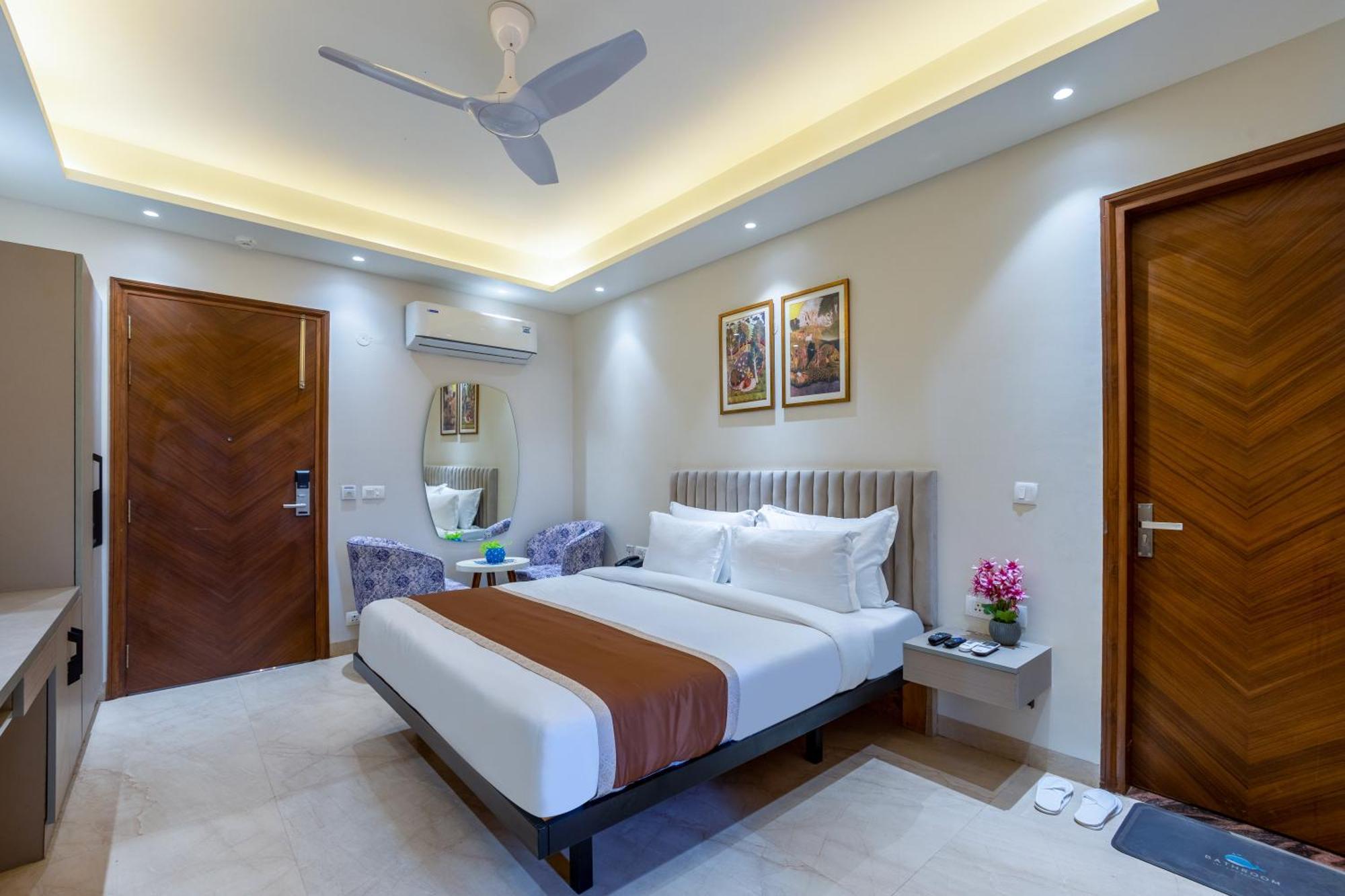 Hotel Ginger Palace Delhi Airport Yeni Delhi Dış mekan fotoğraf